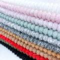 Échantillon gratuit de matériaux chinois personnalisés vêtements en tricot de tissu élastique de côtes en tricot Morley pour les pulls